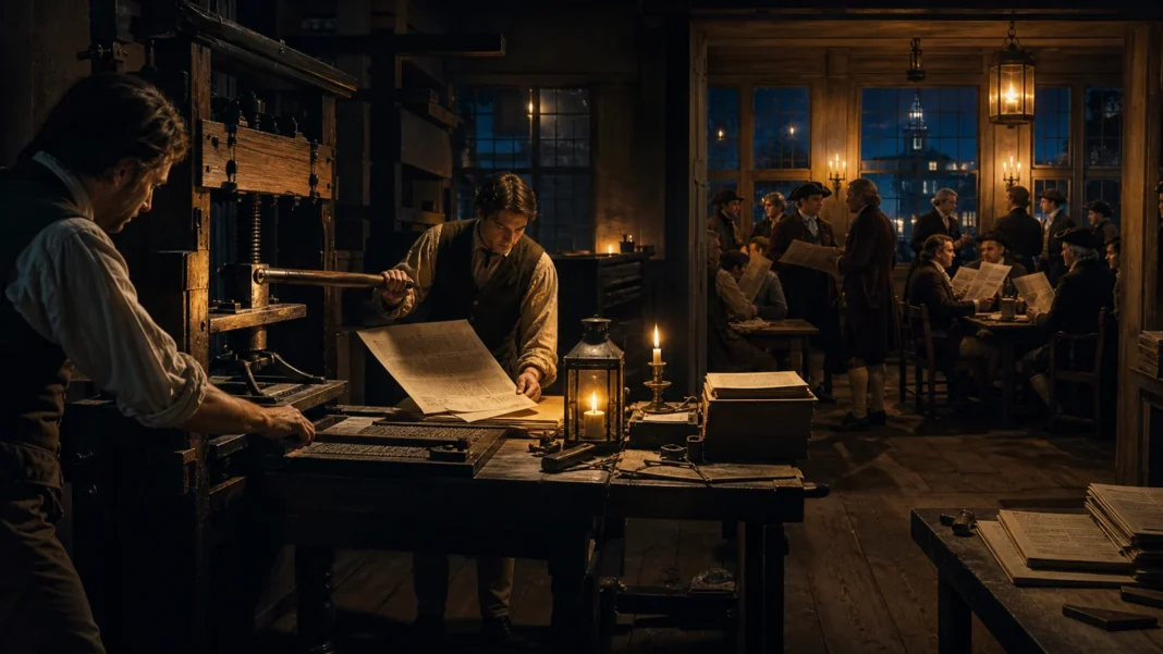 Eighteenth-century American newspapers carrying a public constitutional debate
